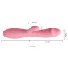 Pretty Love Vibromasseur Rabbit Snappy 9.5 x 3.2cm Rose Pastel